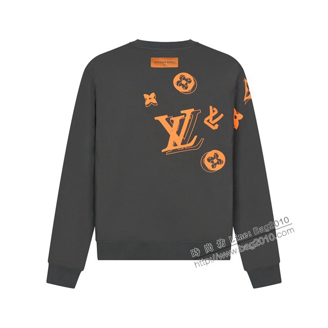 Louisvuitton路易威登Lv專門店2023FW新款印花圓領衛衣 男女同款 tzy3152